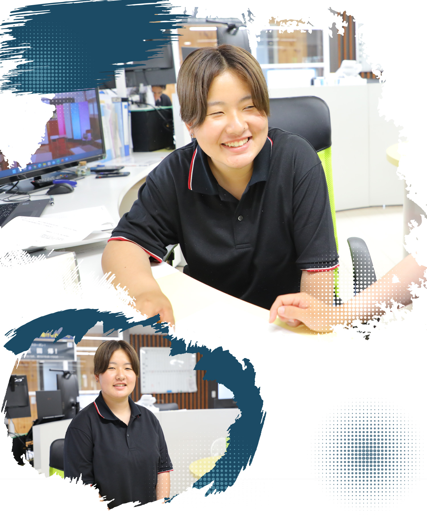 大分県日田市の外壁や屋根塗装・一戸建て住宅の事なら新和リファイン株式会社の社員インタビュー写真