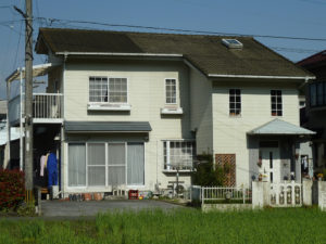 大分県日田市K様邸の施工前外観写真